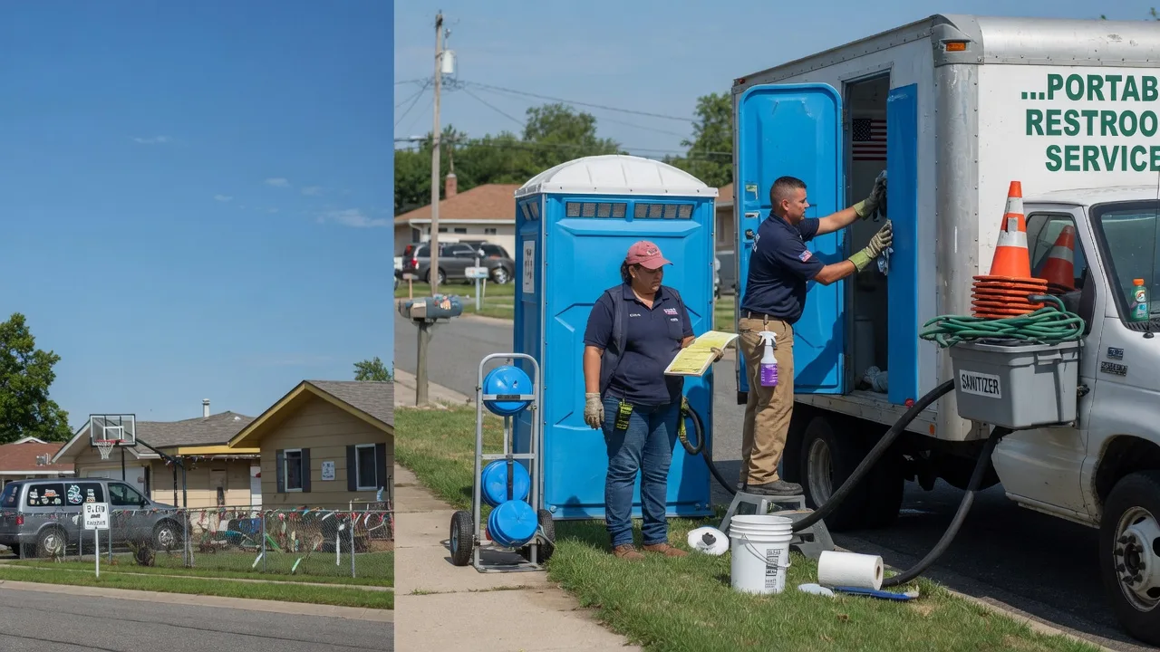 Portable Toilet Rental in Ford, KS near me